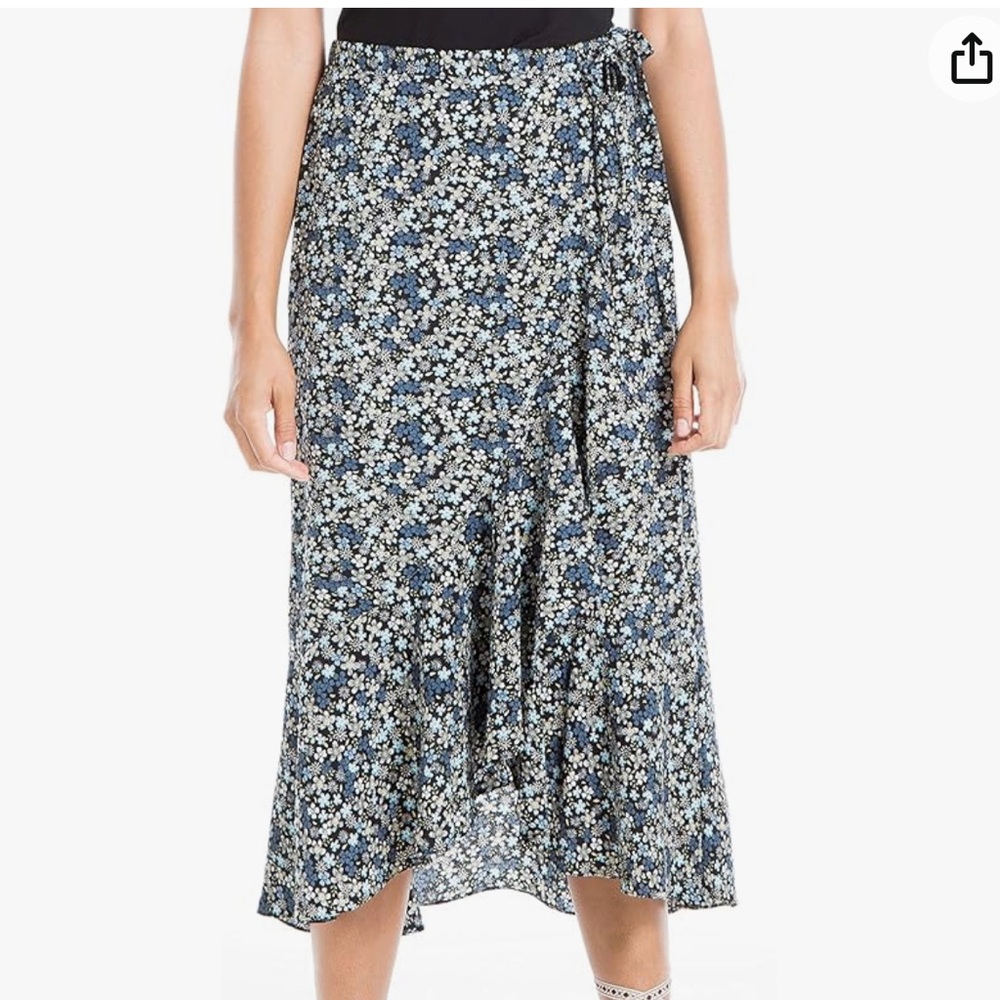 Max Studio Floral Skirt